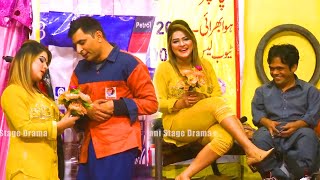 Amjad Rana and Vicky Kodu | Zulfi | Azeem Vicky | New Stage Drama 2021 | Comedy Clip 2021| Punjabi