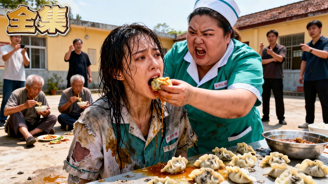 【FULL】👑女總裁臥底自家養老院，竟被逼跪地吃餿餃子！老人們天天被迫吃餿飯，惡魔護工肆意欺辱！絕望之際，秘書率百名保鏢衝入，當場狂甩惡人巴掌！嚇得她們癱軟在地！#爽劇