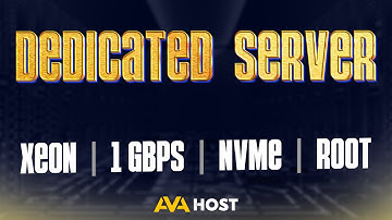 AvaHost Dedicated Servers: 1 Gbps | NVMe | Xeon CPUs | Root Access
