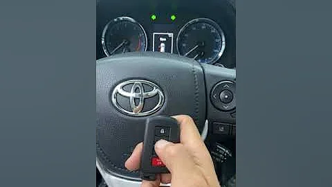 2017 Toyota Corolla Smart Key Programming using Autel KM100
