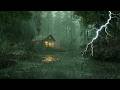 HEAVY RAIN AND THUNDER SOUNDS - DEEP SLEEP | Thunderstorm for Sleeping - Rain Sound Comfort #2