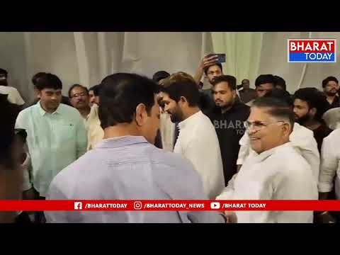అల్లు అరవింద్ తల్లి గారికి నివాళులు అర్పించి కుటుంబాన్ని పరామర్శించిన కేటీఆర్
