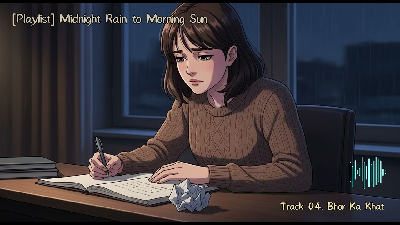 When You Miss Someone in the Rain 🌧️ | Emotional Hindi Songs to Heal Your Soul 🎧 K-Vibe Strings