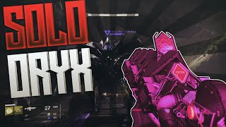 Solo Oryx (Destiny) Kings Fall