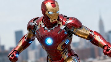 IRON MAN MARK V Suit-Up in MULTIPLE Styles! #ai #ironman #mcu 