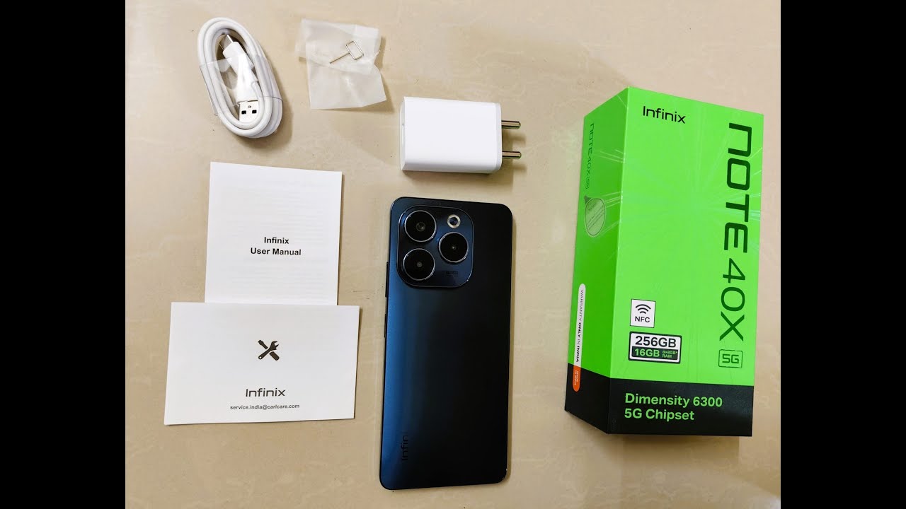 Infinix NOTE 40X 5G Unboxing – First Impressions of a Budget Powerhouse!