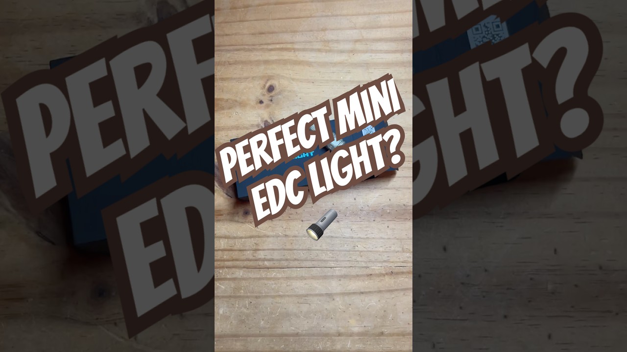 This Tiny Flashlight Is PERFECTLY Overbuilt 🔦 