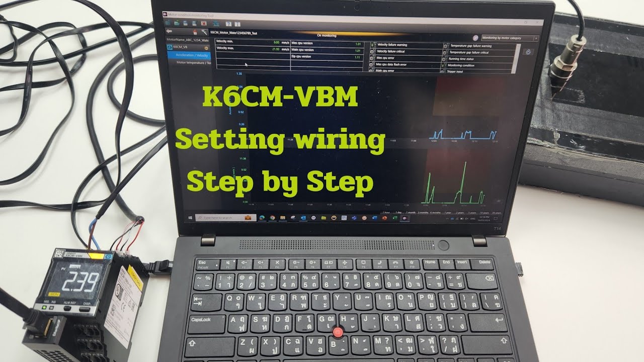 K6CM-VBM Setting wiring Step by Step - YouTube