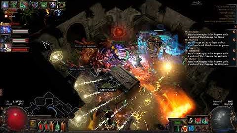 Path of Exile Delirium Spectre Witch Oba