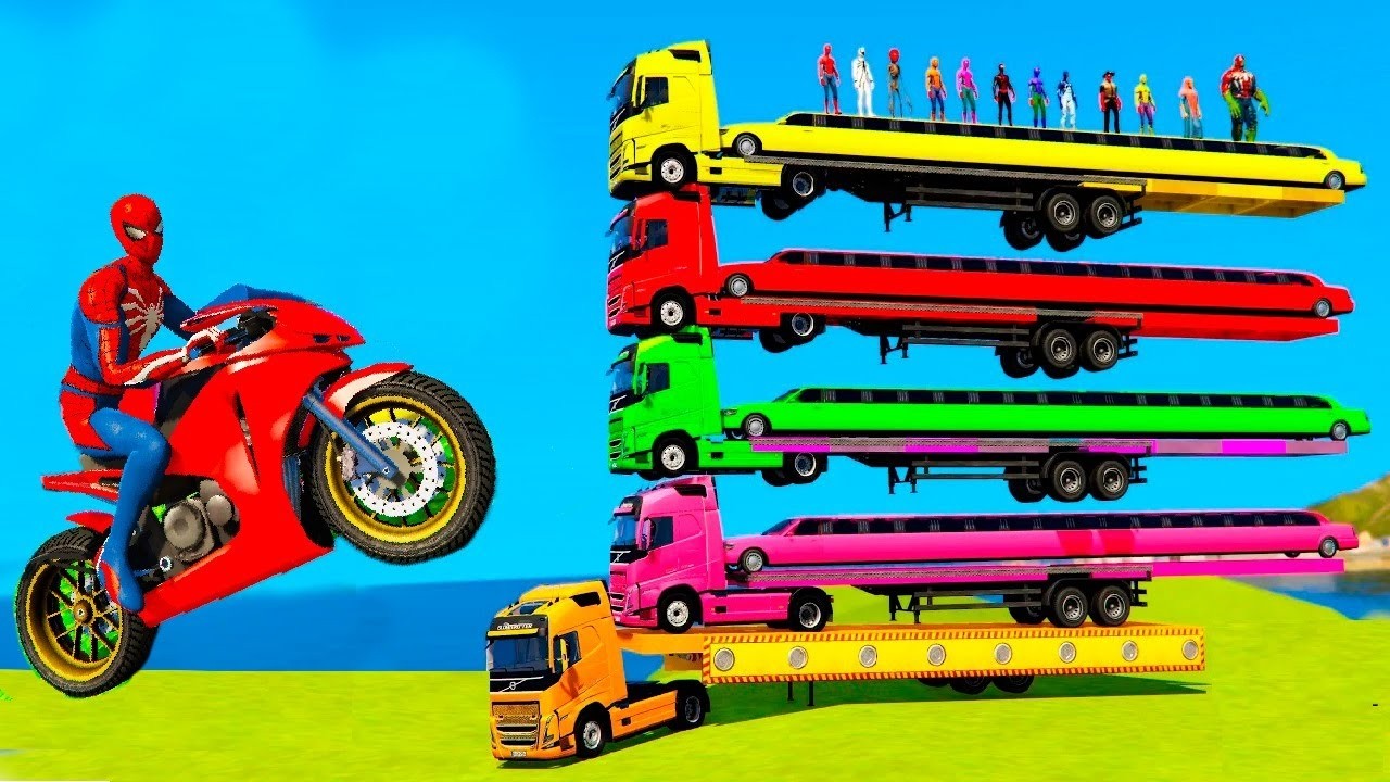 Crazy Speed Boost Hole Race GTA 5 Online