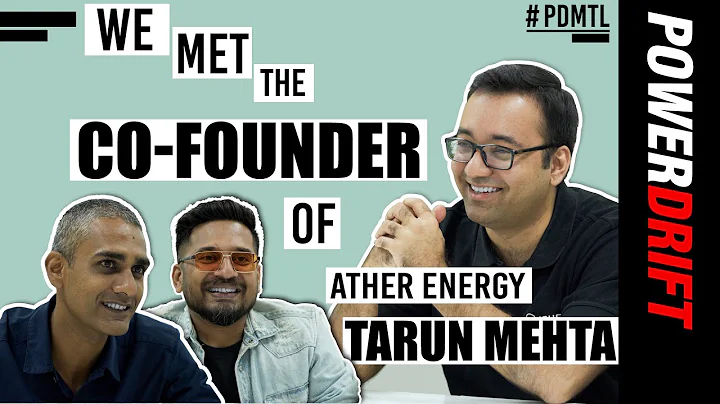 Tarun Mehta | Co-founder of Ather | Meet The Leade...