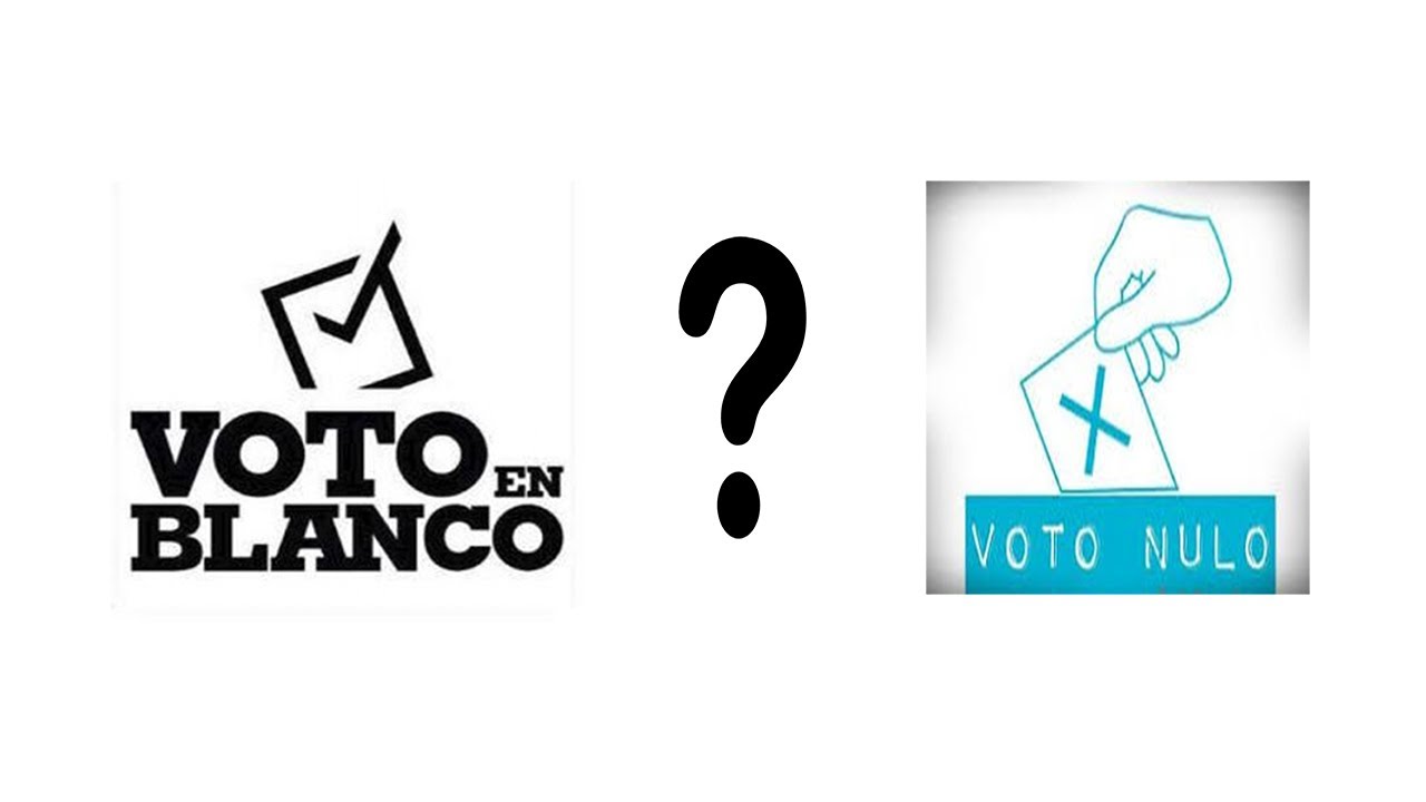 Diferencia entre voto en blanco y abstencion