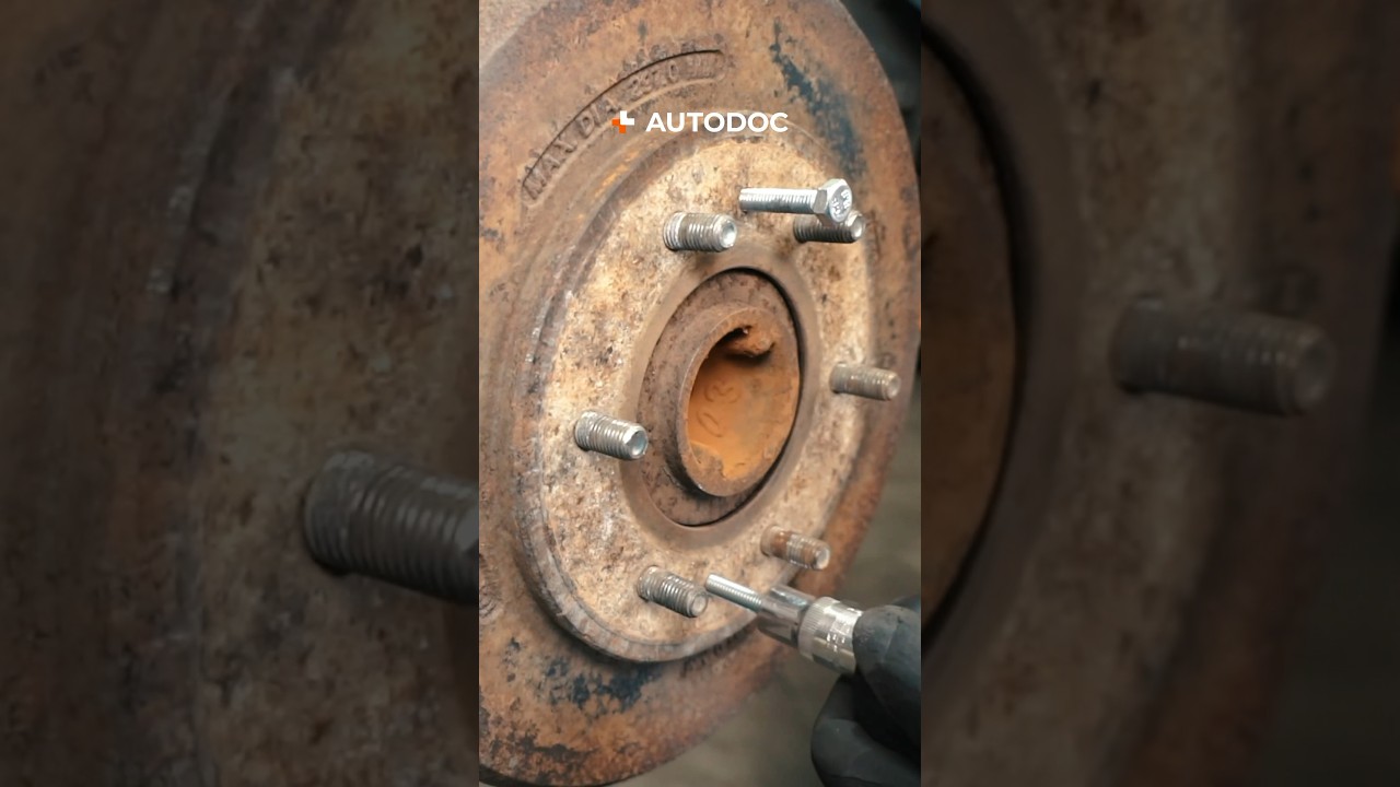 How to remove a brake drum correctly ✅ 