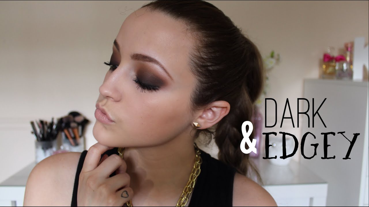 Dark Brown Smokey Eye Tutorial YouTube