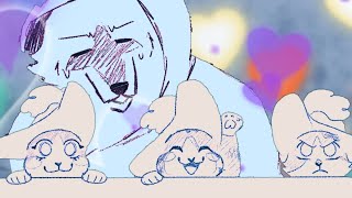 Death Wolf meets Puss in Boots "Adopted" Kittens! || Puss in Boots the Last Wish (Comic Dubs)