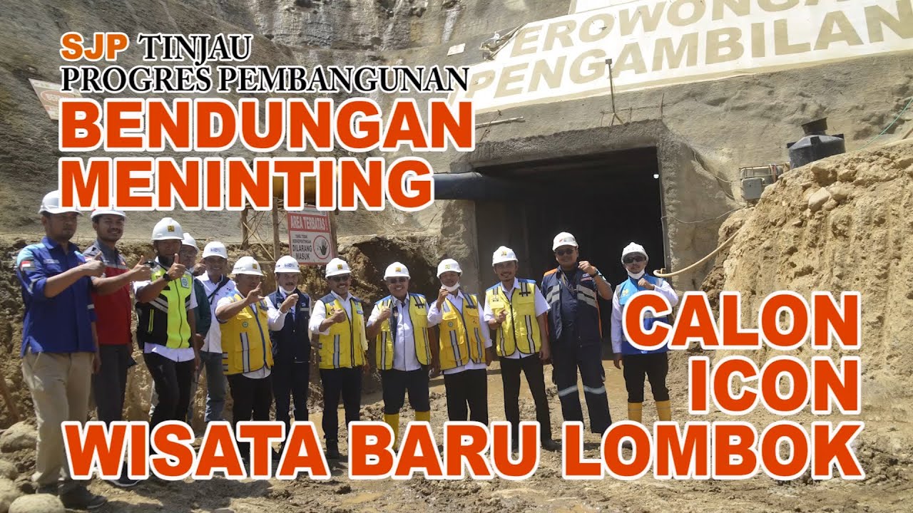 Progres Bendungan Meninting untuk pks tv1