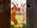 Canción de la cabra y el conejo - Goat and Rabbit Song | Nursery Rhymes for kids | Kids | Shorts