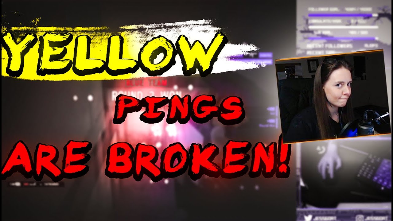 JessGOAT tries out the new yellow pings! (Rainbow Six siege) - YouTube