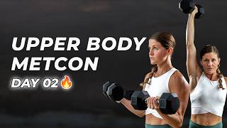 New Year Challenge Day 2: 30-Minute Upper Body MetCon (Push Ups)