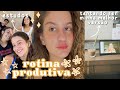 rotina de uma estudante sendo produtiva | hábitos, estudos, autocuidado