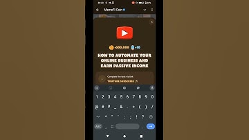 How to automate your online business and earn passive income|memefi secret code today|#trending