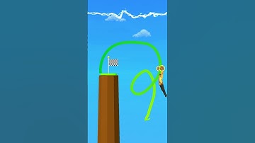 Draw line bridge flight men