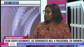 Fear Grips Katsina Residents, As Terrorists Kill 4 Policemen, 28 Farmers, Two Others