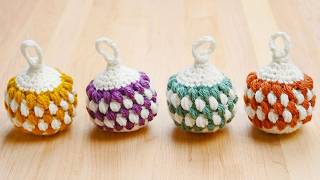 Crochet Christmas Ornaments | Free Crochet Ornament Pattern