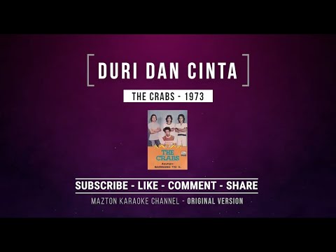 DURI DAN CINTA - THE CRABS - BAGOES FAMILY COVER