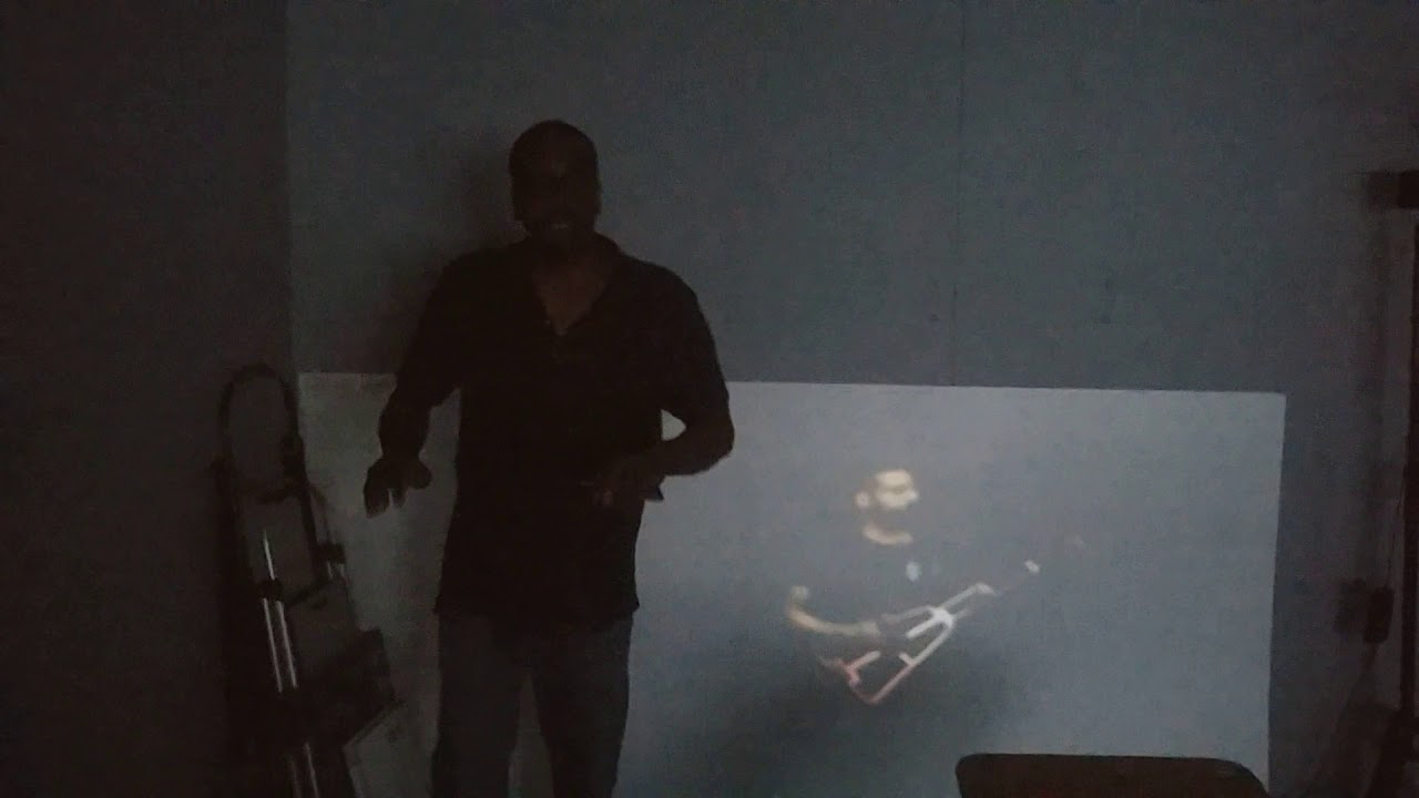 David Groce Demonstrating GroceDrum projection - YouTube