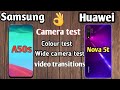 Huawei nova 5t vs samsung A50s Camera test