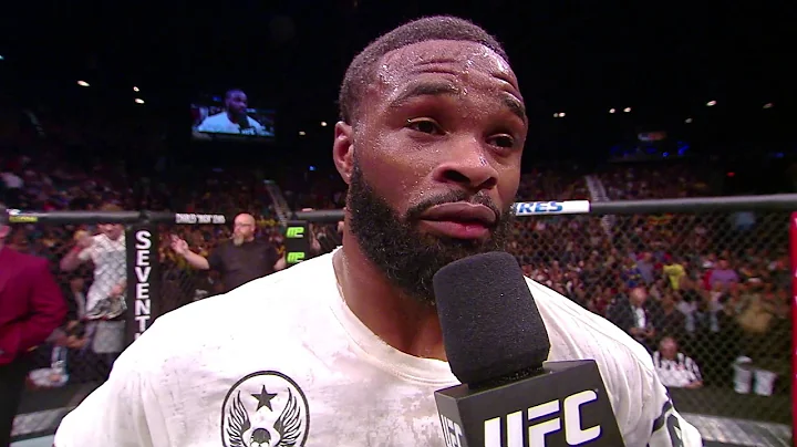 UFC 183: Tyron Woodley Octagon Interview