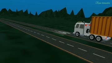 Truck cartoon #prisma3d #prisma3danimation