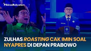 Zulhas Roasting Cak Imin Soal Nyapres di Depan Prabowo
