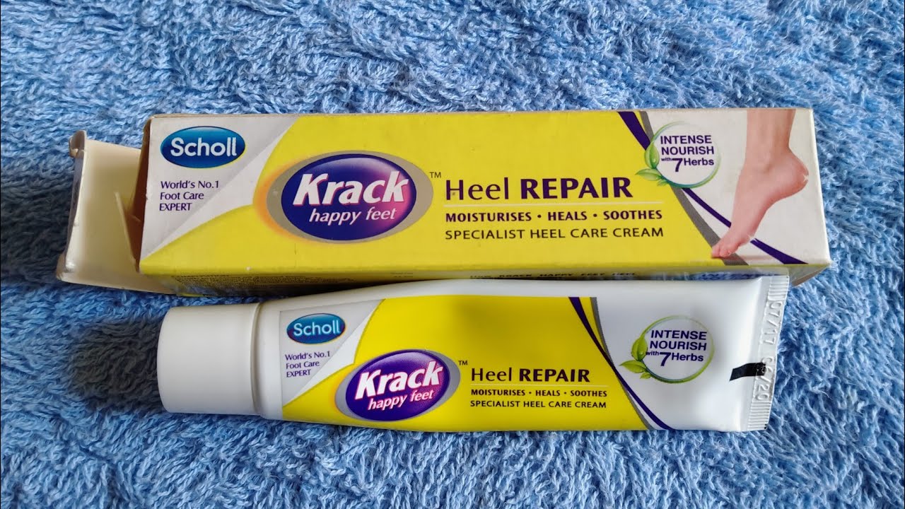 krack happy feet heel repair cream reviews YouTube