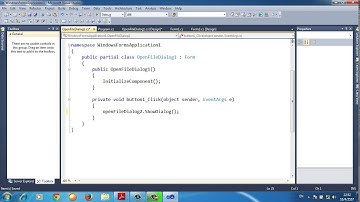 22 การใช้งาน OpenFileDialog