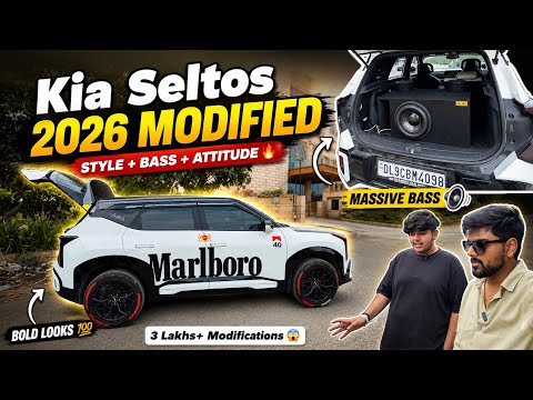 Kia Seltos Modified | 3 लाख लगा दिए । Marlboro Edition 