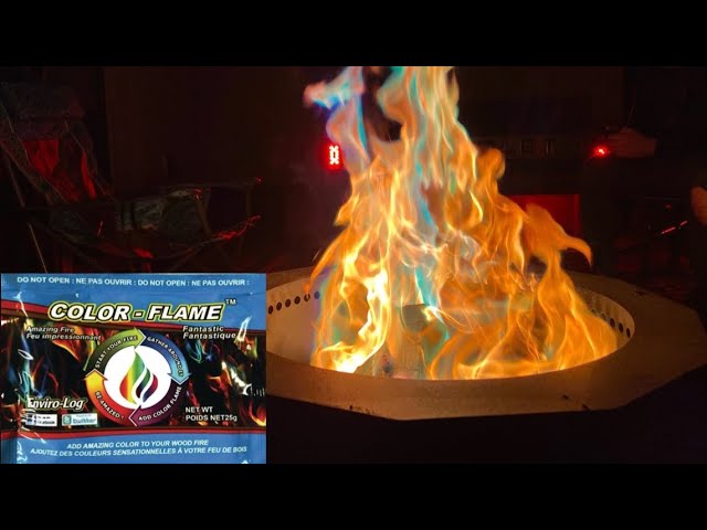 Color Changing Fire Packets You, Fire Pit Color Flames