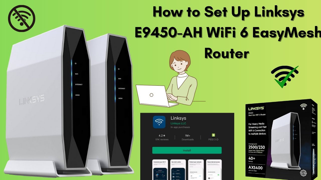 Как настроить маршрутизатор Linksys E9450-AH WiFi 6 EasyMesh
