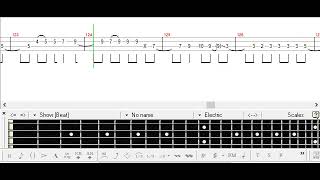 GATE ~Sore wa Akatsuki no you ni~ (Bass TAB) - Kishida Kyoudan & THE Akeboshi Rockets