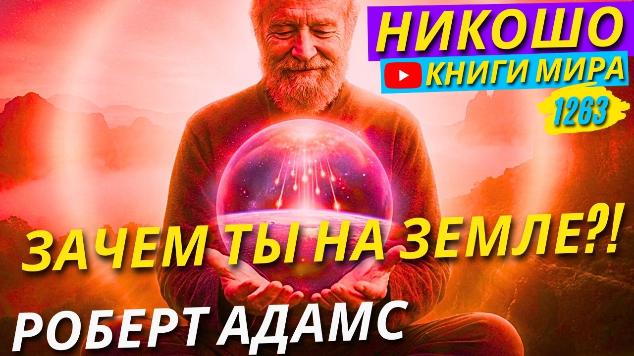 Роберт Адамс РАСКРЫВАЕТ Почему Мы Были Посланы На Эту Планету?