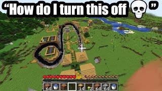 Minecraft, but I cant turn off my 1,000,000 CPS Autoclicker