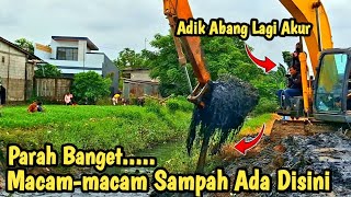 Parah Banget || Macam-macam Sampah Ada Disini || Normalisasi kali