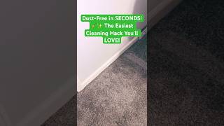 Say goodbye to dusty baseboards! 🧹 Quick, easy, pain-free cleaning hacks you’ll love! ✨ #CleanTok