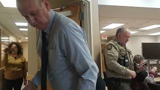 (RABBIT POV) Unlawful Arrest at County Commissioner Meeting