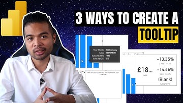3 ways to create a tooltip in Power BI // Beginners Guide to Power BI in 2021