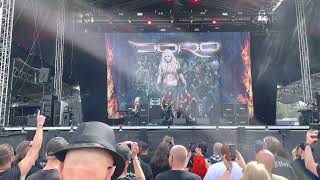 Doro - Burning The Witches (live @ Rock in the City, Oulu) 9/7/2022