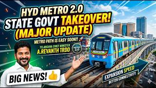 Big Update on HYD Metro take over by State Gov. Metro 2.0 Path is easy soon !!