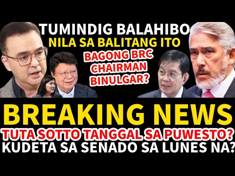 BREAKING NEWS TUTA SOTTO TANGGAL SA PUWESTO? NAKU PO KUDETA SA SENADO SA LUNES NA? PANOORIN