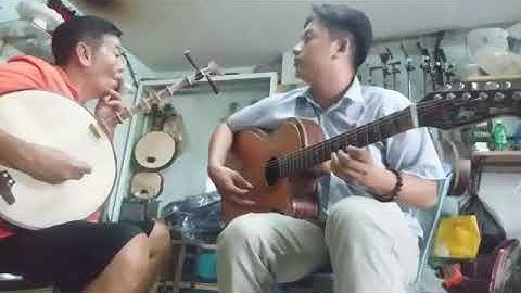 nghe thót tim .Hòa tấu 8 câu nam xuân ,với 2 nhạc sĩ: Huỳnh Tiến.7 Vĩnh